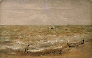 Scena na plaży, początek XIX wieku