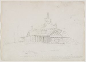 Hornby Lodge, 1839 autorstwa Thomas Cole