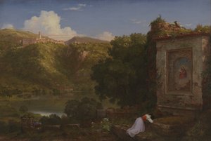 Zamyślony autorstwa Thomas Cole