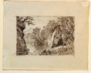 Wyimaginowany krajobraz autorstwa Thomas Cole