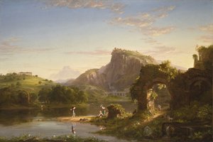 LAllegro, 1845 autorstwa Thomas Cole