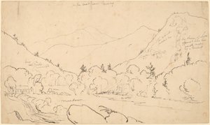 W drodze z Conway autorstwa Thomas Cole