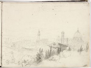 Panorama Florencji autorstwa Thomas Cole