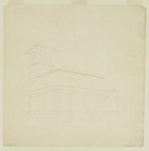Proponowana willa w Catskill autorstwa Thomas Cole