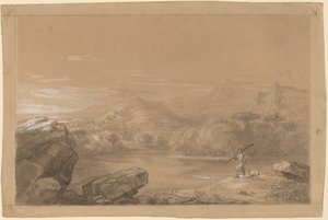 Dobry Pasterz autorstwa Thomas Cole