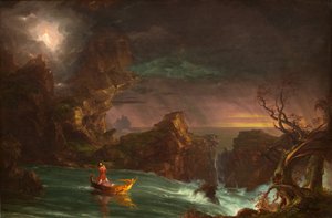 Podróż życia: męskość autorstwa Thomas Cole