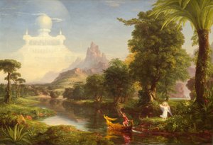 Podróż życia: młodość autorstwa Thomas Cole