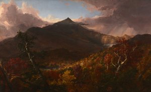 Widok na górę Schroon w hrabstwie Essex w stanie Nowy Jork po burzy autorstwa Thomas Cole