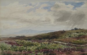 Patrząc w kierunku Chanctonbury, West Sussex autorstwa Thomas Collier