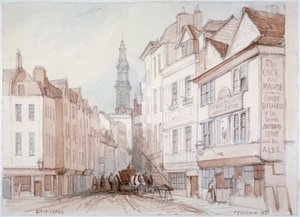 Drury Lane, Westminster, Londyn, 1851 autorstwa Thomas Colman Dibdin