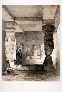 „Kannari, wnętrze małej wihary”, Indie, 1845