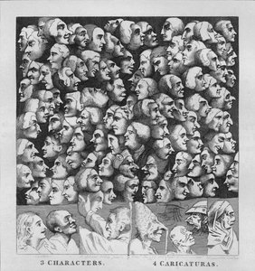 Postacie i karykatury, 1807, 1827.