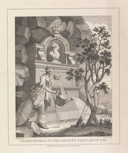 Fronton do katalogu artysty, 1761 autorstwa Thomas Cook