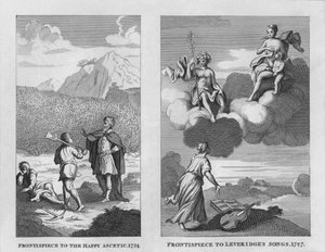 Happy Ascetic, 1724 i Leveridges Songs, 1727, 1809, 1827.
