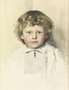 Mały Boo, 1887 autorstwa Thomas Cooper Gotch