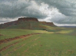 Qua-qua (olej na płótnie) autorstwa Thomas Cooper Gotch
