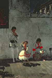 Scena uliczna w Sewilli autorstwa Thomas Cowperthwait Eakins