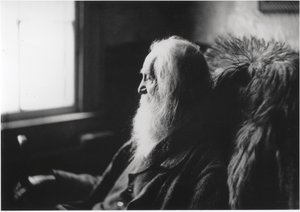 Walt Whitman w Camden, N.J., ok. 1891 (srebrny wydruk na papierze) autorstwa Thomas Cowperthwait Eakins
