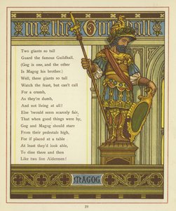 Gog i Magog autorstwa Thomas Crane