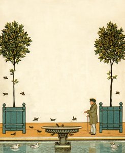 W ogrodach Tuileries - les jardins autorstwa Thomas Crane