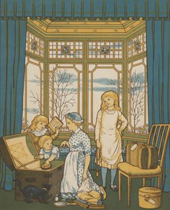 Londyn: pakowanie (kolor lito) autorstwa Thomas Crane