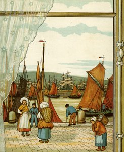 Nabrzeże w Boulogne autorstwa Thomas Crane