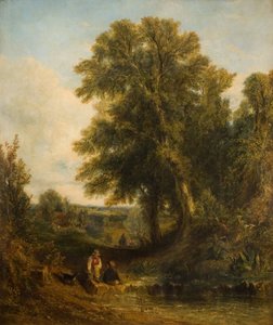 Krajobraz angielski, 1829. autorstwa Thomas Creswick