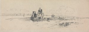 Postacie na brzegu autorstwa Thomas Creswick
