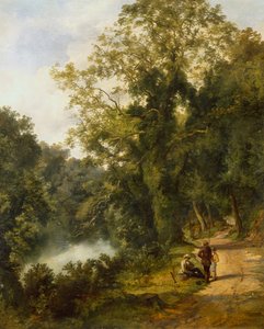 Opowieści rybaków autorstwa Thomas Creswick