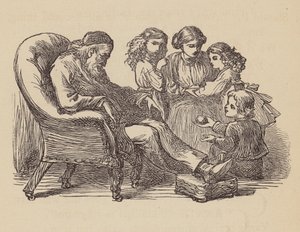 Dziadek (kolorowy grawerunek) autorstwa Thomas Dalziel