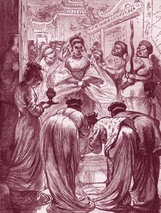 Historia Aladyna autorstwa Thomas Dalziel