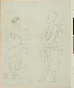 Żebracy Gintoo autorstwa Thomas Daniell