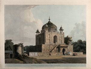 Muzoleum sułtana Purveiza, niedaleko Allahabadu autorstwa Thomas Daniell