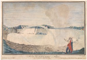 ?Wschodni widok Wielkiej Katarakty Niagara?, 1762 r.