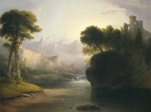 Pejzaż fantazyjny, 1834.
