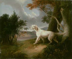 Krajobraz z psem, 1832.