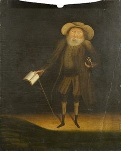 Portret Benjamina Lay autorstwa Thomas Dr Pole