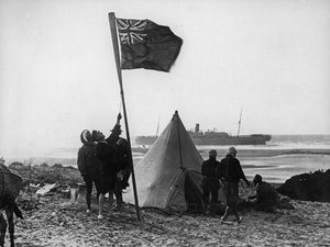 Wrak Delhi na wybrzeżu Maroka, grudzień 1911