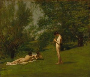 Arkadia, ca. 1883. autorstwa Thomas Eakins
