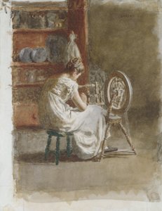 Domowa tkanina autorstwa Thomas Eakins