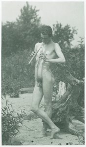 J. Laurie Wallace Study dla Arkadii, c. 1883. autorstwa Thomas Eakins