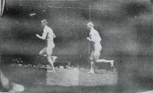 Fotografie Marey Wheel Jesse Godley, 1884. autorstwa Thomas Eakins