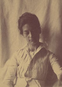 [Pani. Eakins or Her Sister Doll, lata 80.-90., lata 80.-90. autorstwa Thomas Eakins
