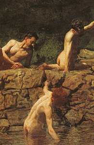 Otwór do pływania, 1885
