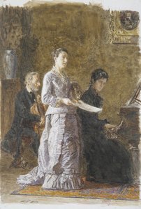Żałosna piosenka autorstwa Thomas Eakins