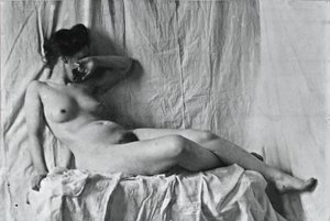 Niezidentyfikowany model, c. 1886-1892. autorstwa Thomas Eakins