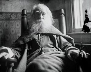 Walt Whitman w Camden, NJ, c. 1891. autorstwa Thomas Eakins