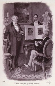 Ilustracja do Kobieta w bieli autorstwa Wilkie Collins (lito)