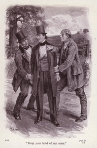 Ilustracja do Kobieta w bieli autorstwa Wilkie Collins (lito)