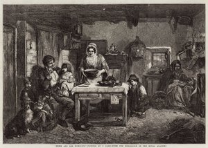 Dom i bezdomni autorstwa Thomas Faed